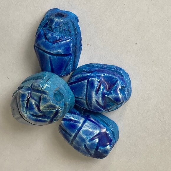 Genuine Egyptian Scarabs for Jewelry Making - Picture 8 of 9